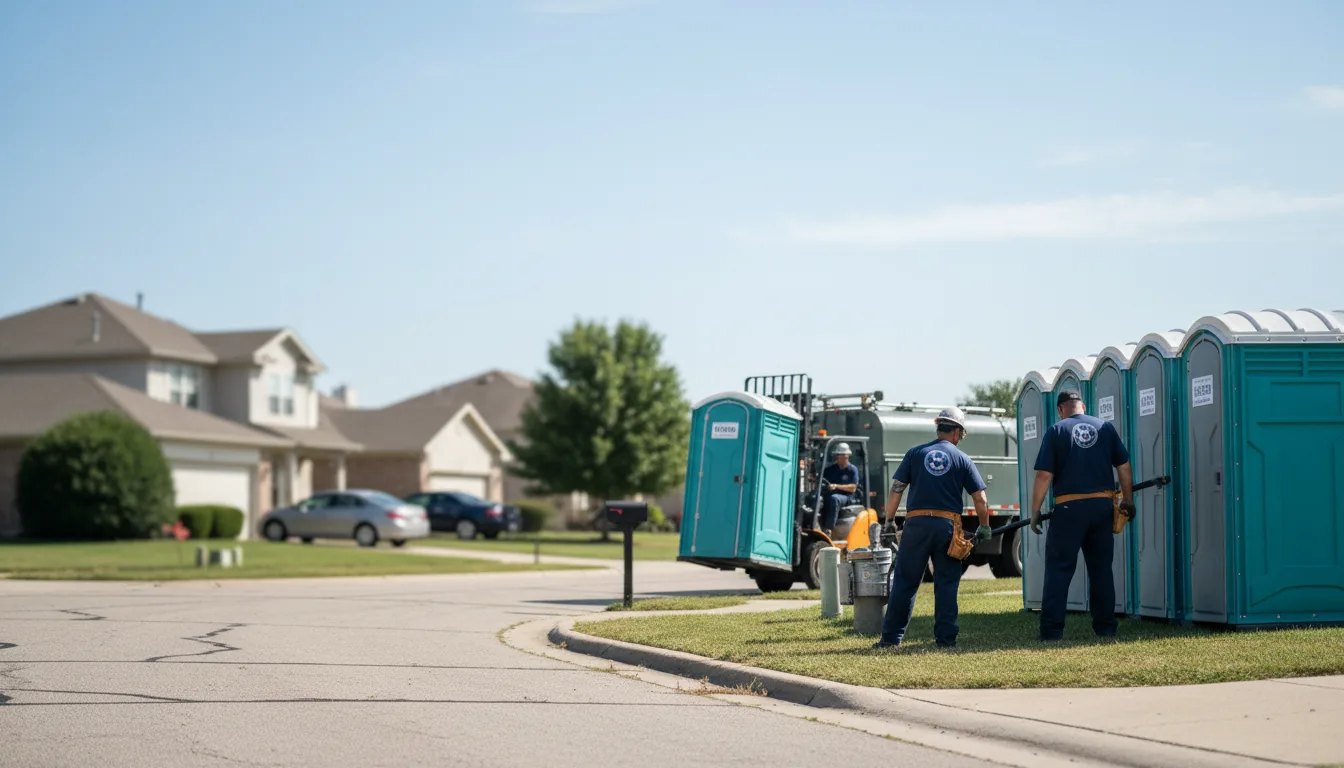 Porta Potty Rental in Omega, OK near me
